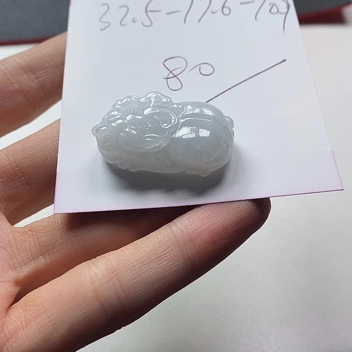 颈饰未镶嵌翡翠貔貅