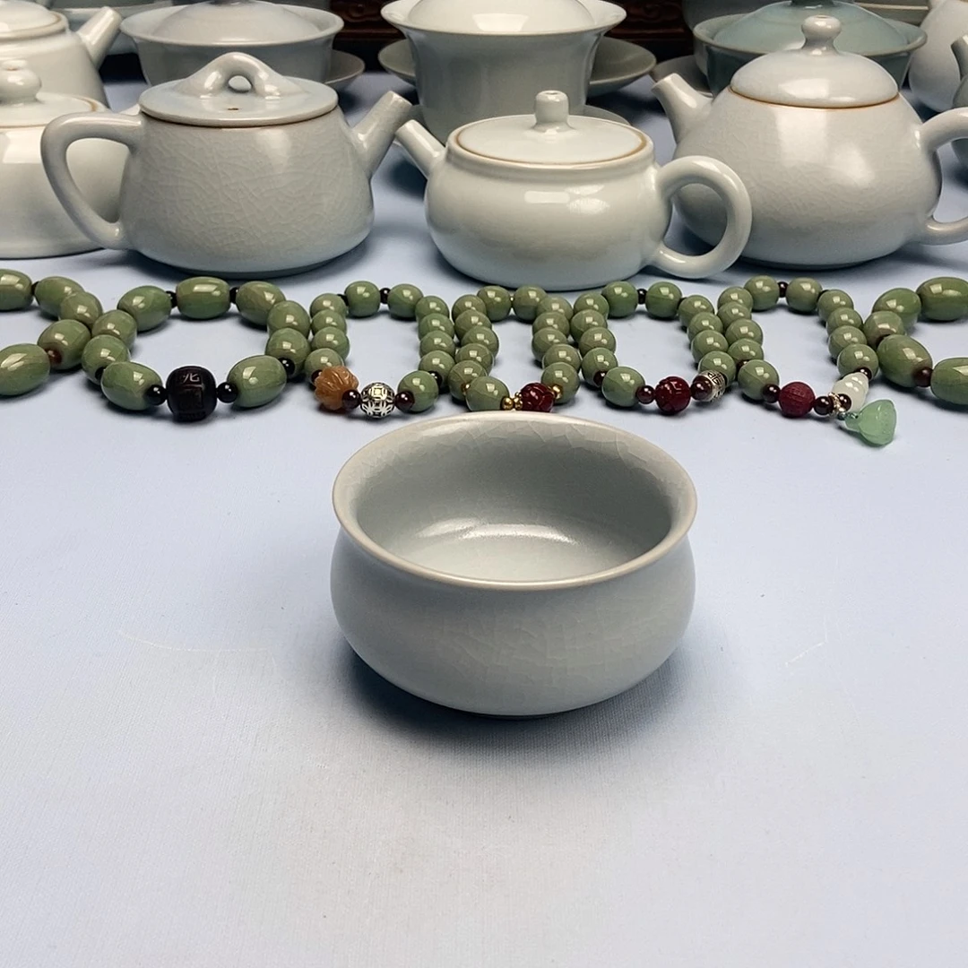 杯仿古卧佛杯原矿原釉原产地