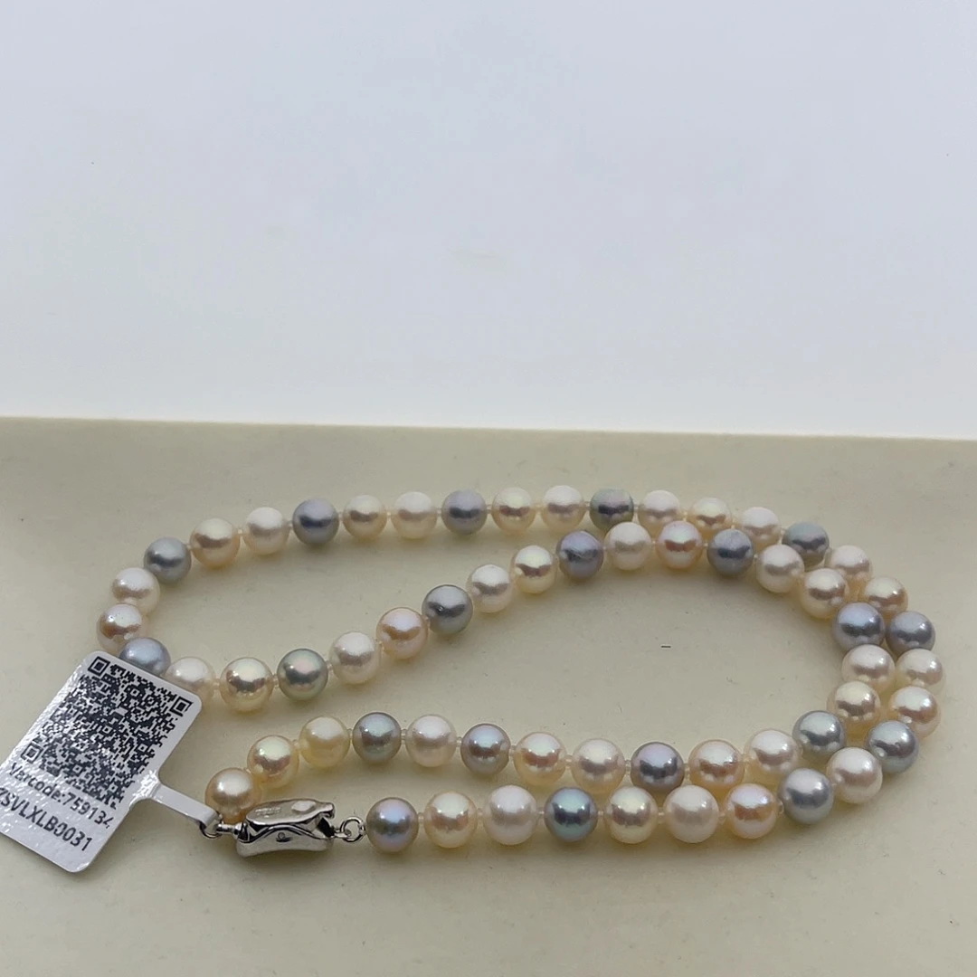 海水珍珠颈饰银S925镶嵌