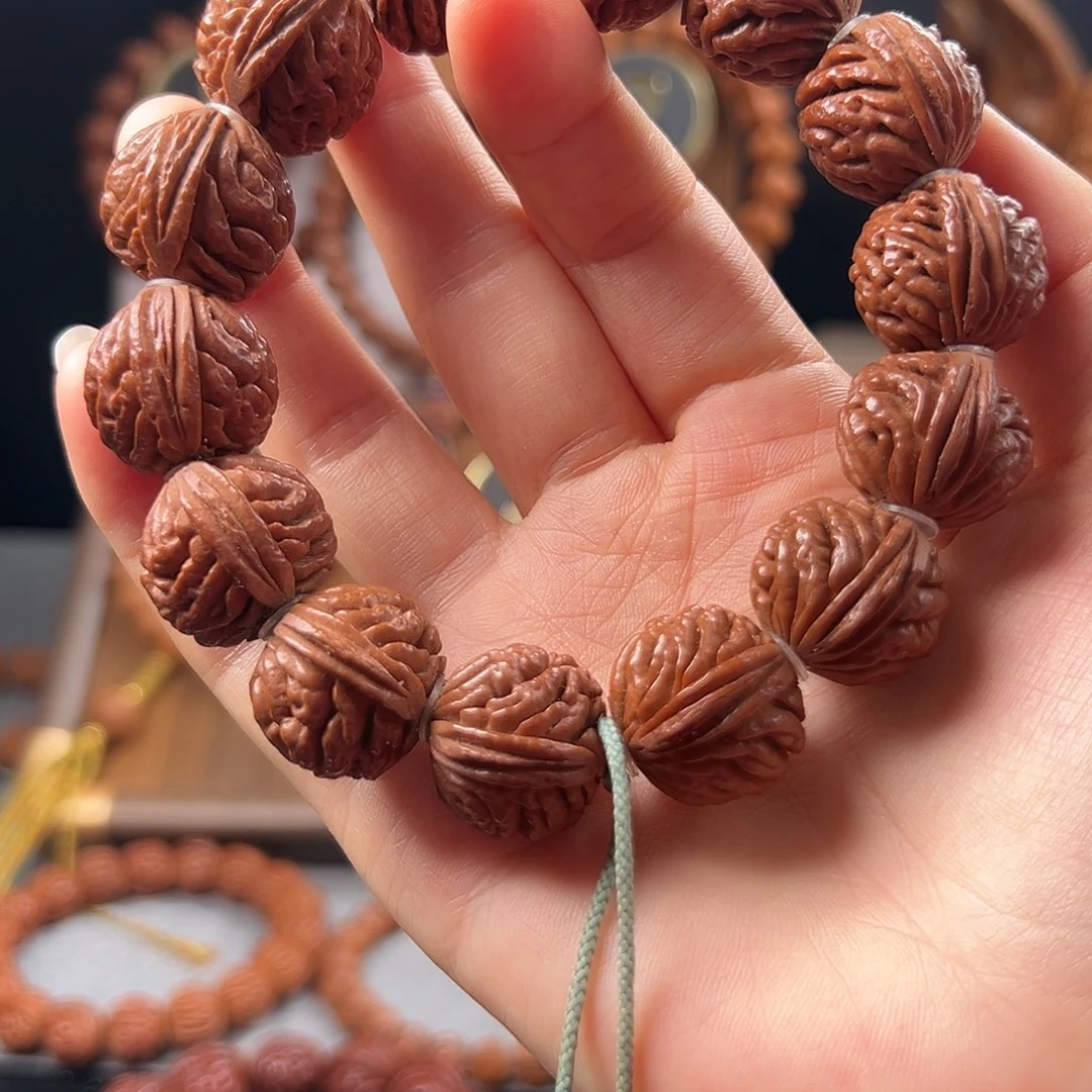 桃核吊坠20刺龙元宝