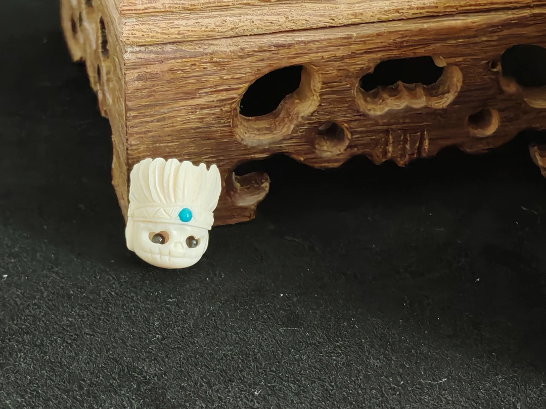 纯天然猛犸牙 阿呆酋长