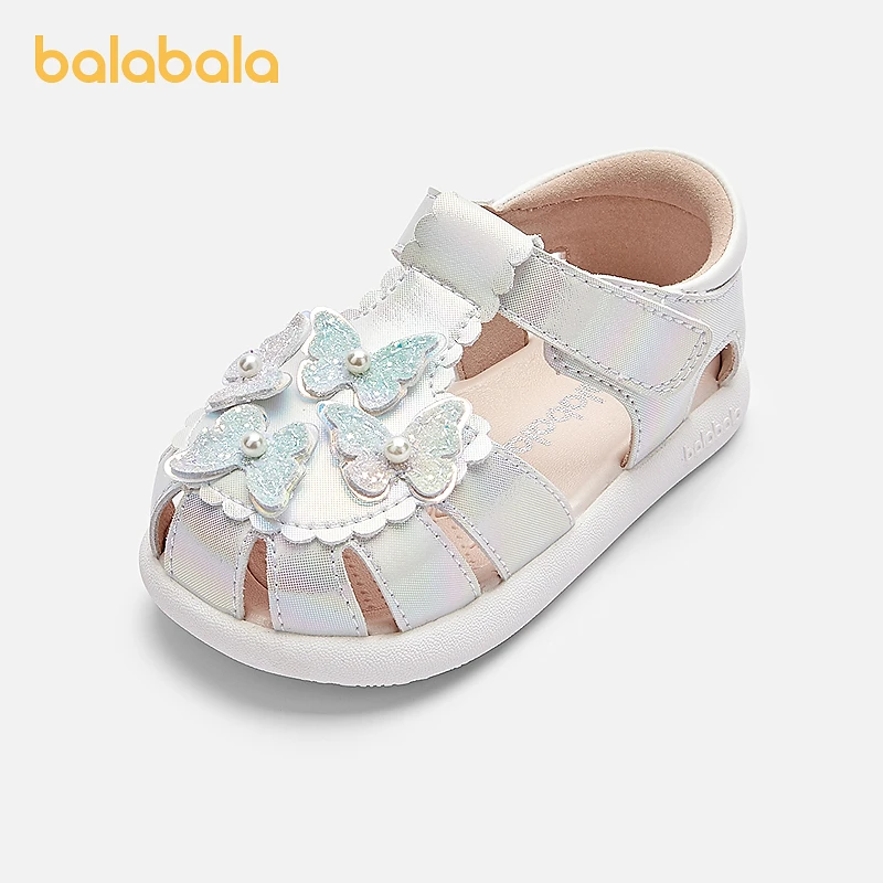 【商场同款】巴拉巴拉宝宝学步鞋女童凉鞋2025夏新款婴儿鞋子防滑