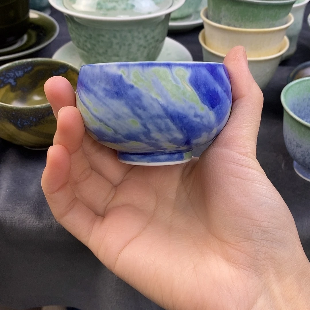 景德镇高温颜色釉杯