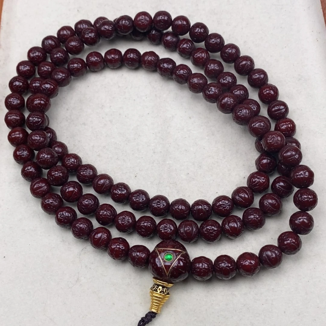 奔***子凤眼菩提吊坠凤眼