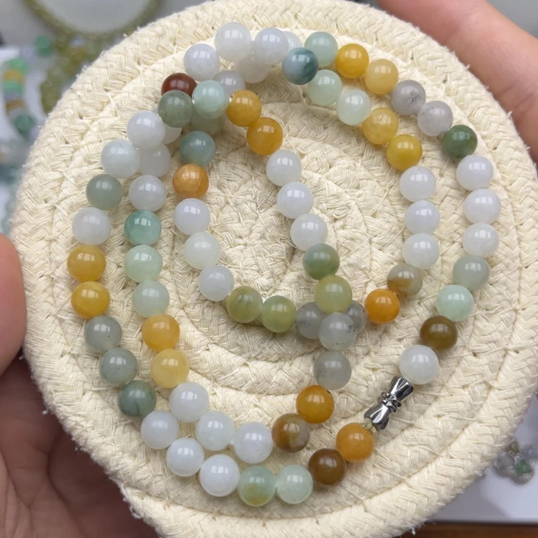 翡翠未镶嵌手链翡翠7.3