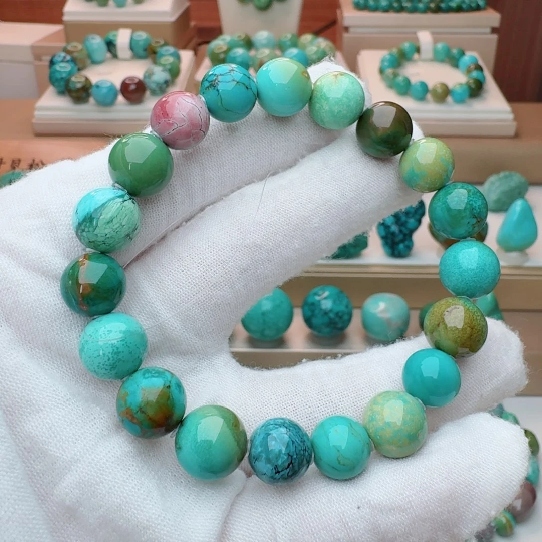 绿松石未镶嵌颈饰