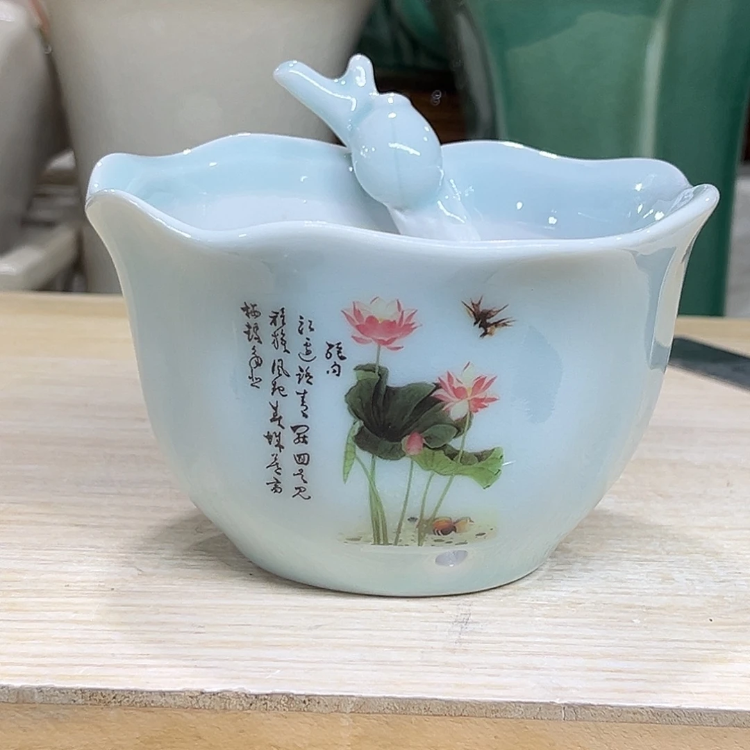 陶瓷绿植多肉微瑕花盆口径11*7.5