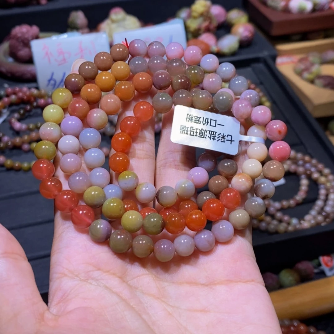 【闪购商品】玛瑙/玉髓手串未镶嵌盐源玛瑙