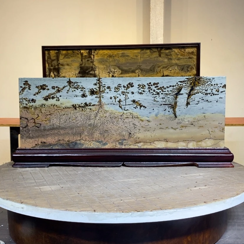 【闪购商品】广西国画石草花石