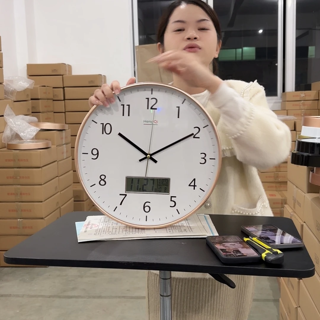 指针款14英寸35厘米万年历