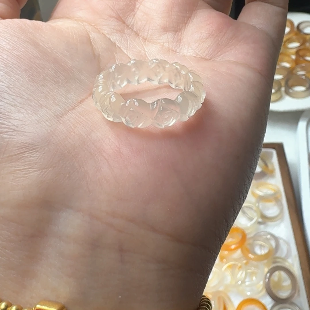 未镶嵌戒指玛瑙/玉髓365港18