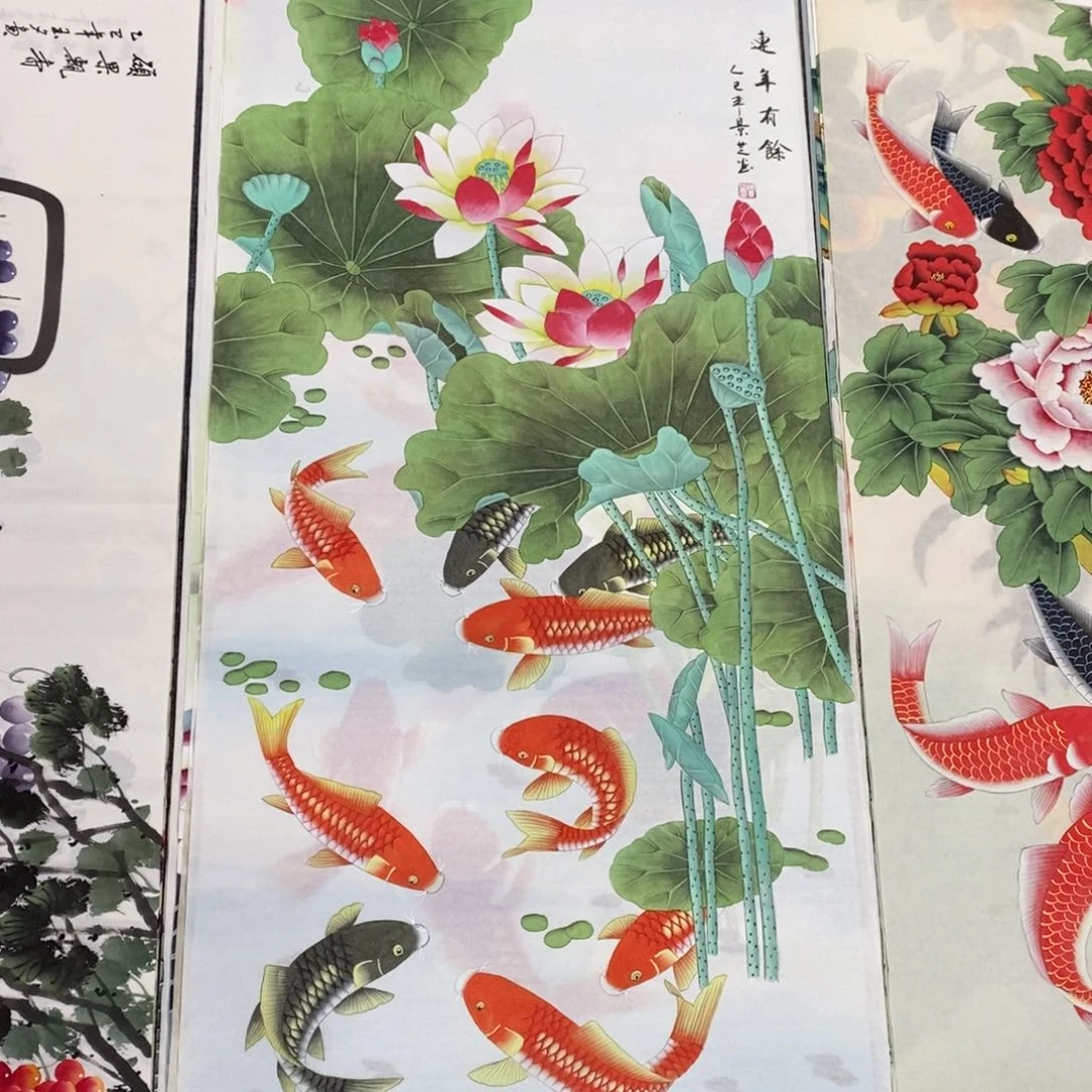 国画尺寸140✖️70四尺精品手绘画