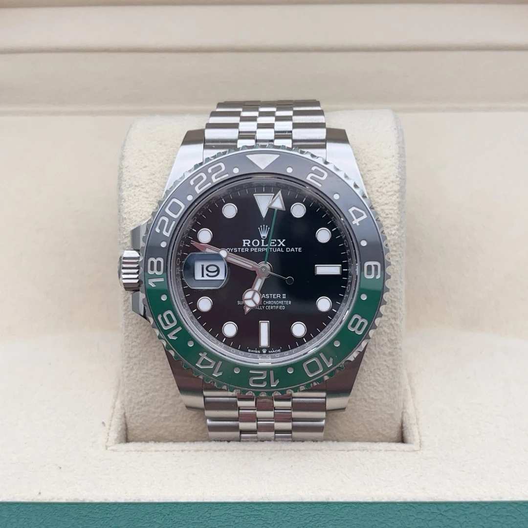 99新 Rolex/劳力士 24年全套/雪碧圈126720机械男表