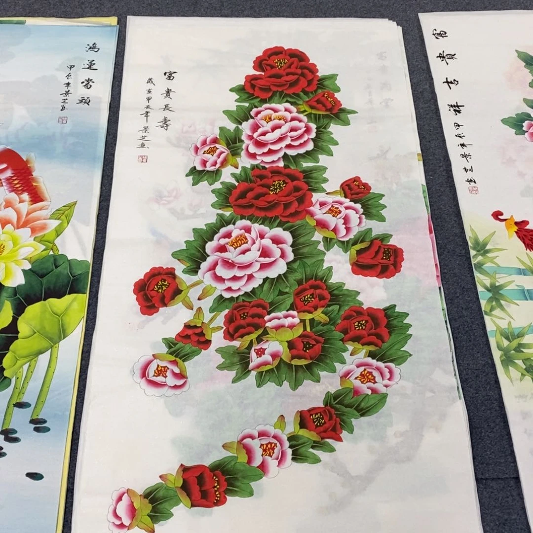 国画140✖️70工笔画画画画画画画画