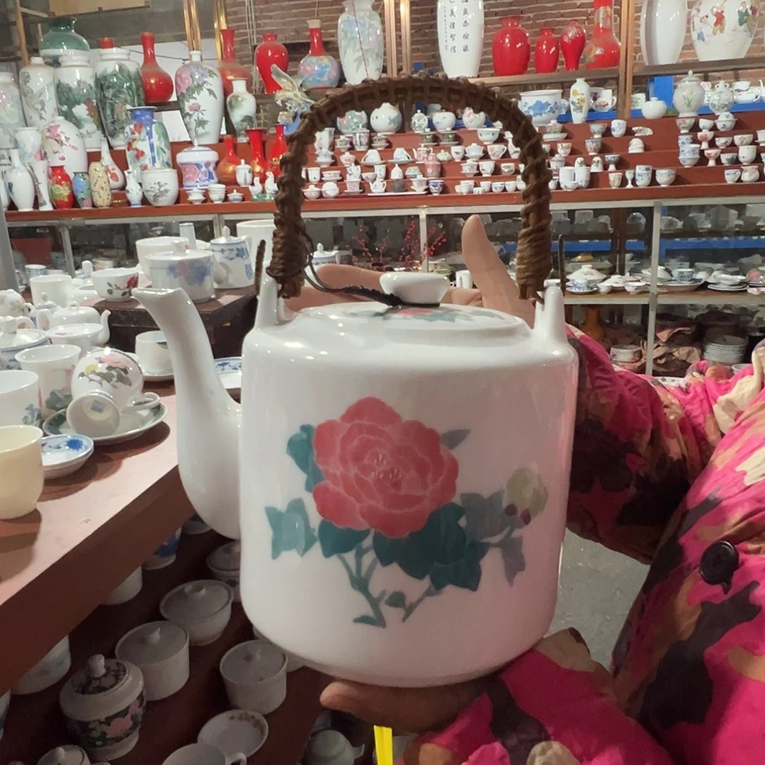 醴陵高温老厂瓷手绘1900毫升