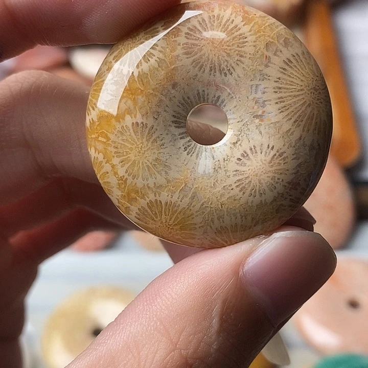 冯***宝硅化玉未镶嵌颈饰