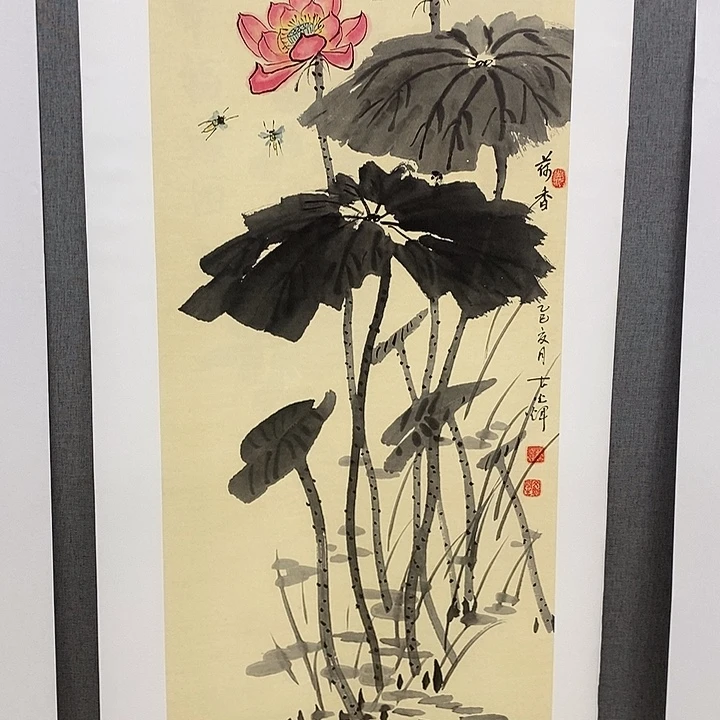 国画手写手绘作品100
