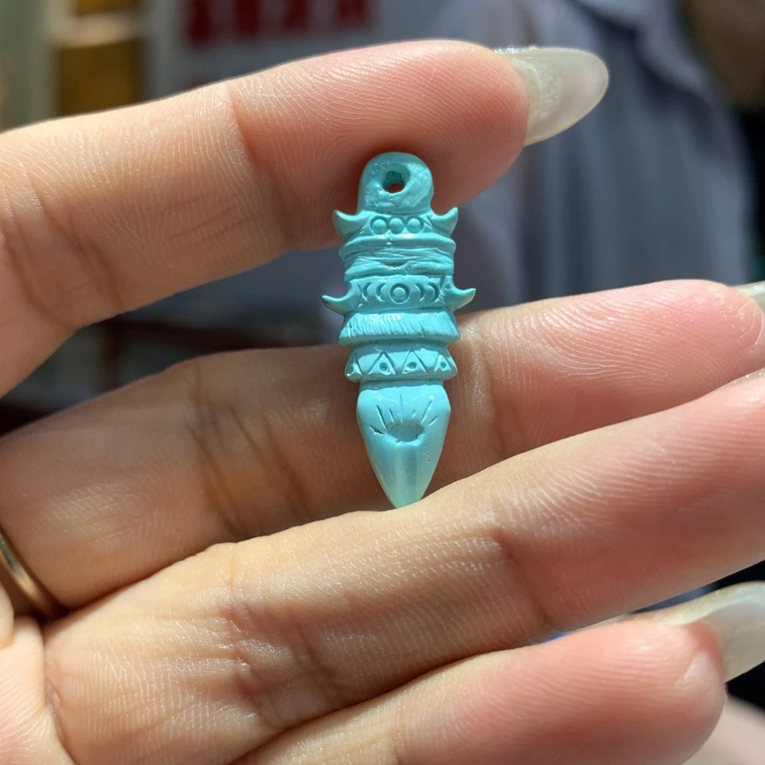 绿松石未镶嵌配饰