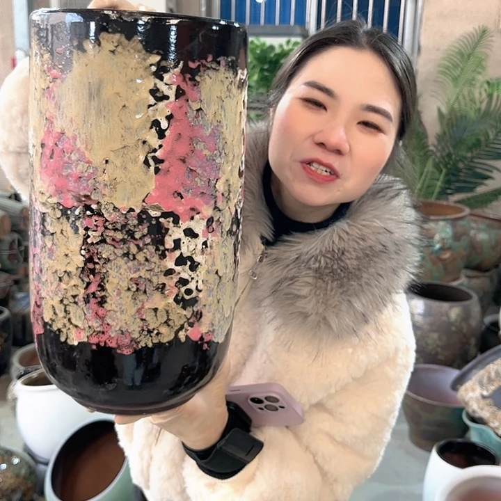 正品口20高38花盆……