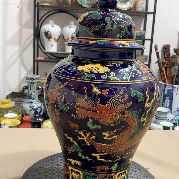 摆件博古架陶瓷摆件
