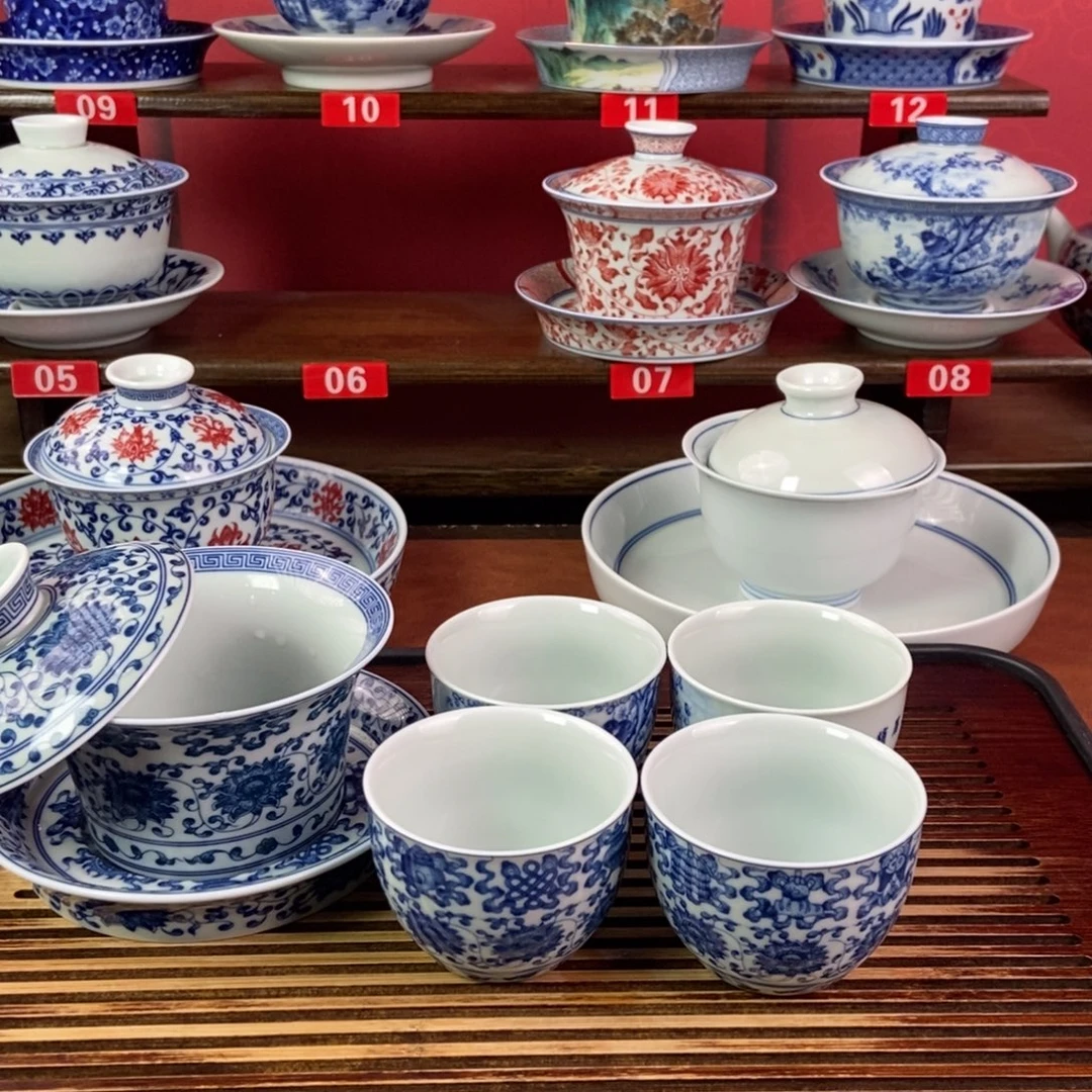 永***境五件套套装景德镇