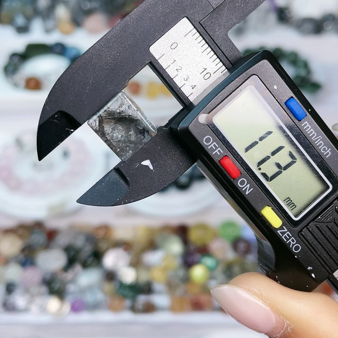 水晶单珠打孔不退不换未镶嵌