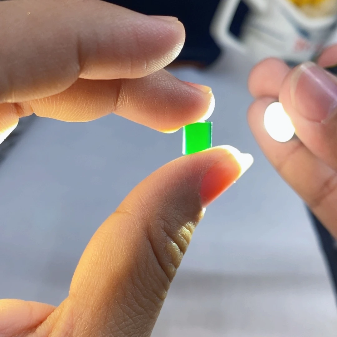 翡翠戒指未镶嵌福利款墨翠戒面裸石