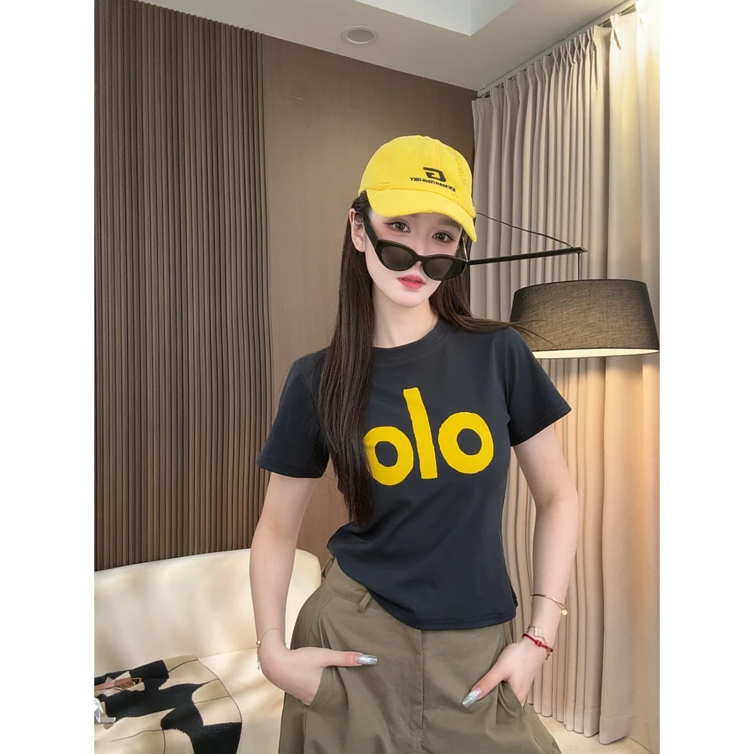 夏季新款女装个性显瘦T恤百搭短袖纯棉设计感休闲女款T恤新款上衣