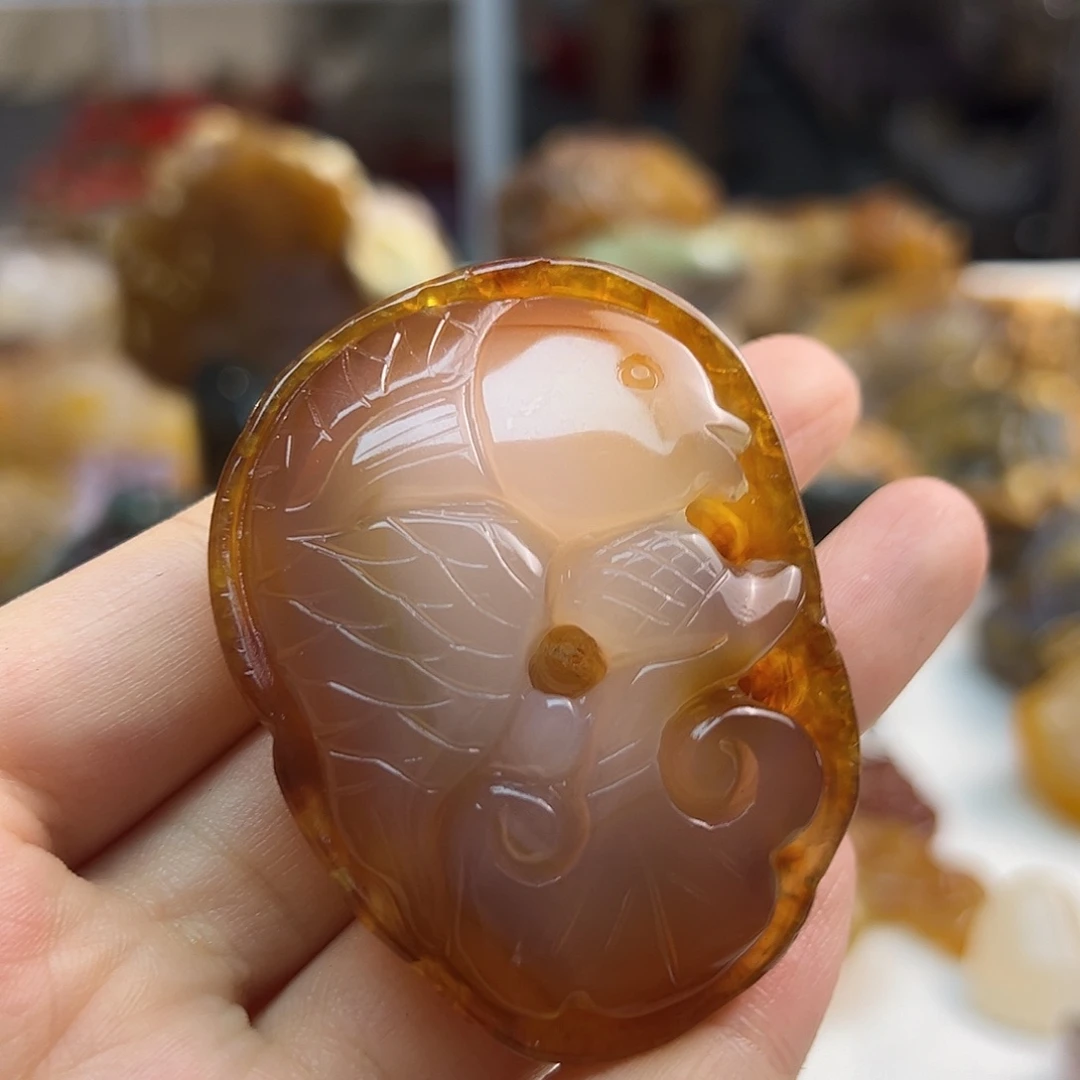 玛瑙/玉髓未镶嵌颈饰