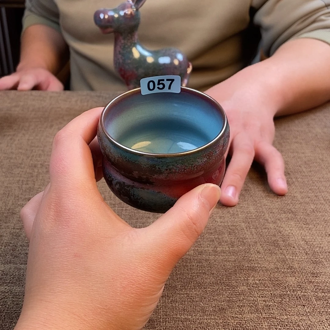 瓷片钧瓷主人杯杯