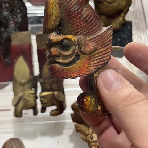 香榧木居**雨1个孤品木雕25