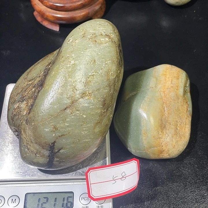 和田玉未镶嵌颈饰58