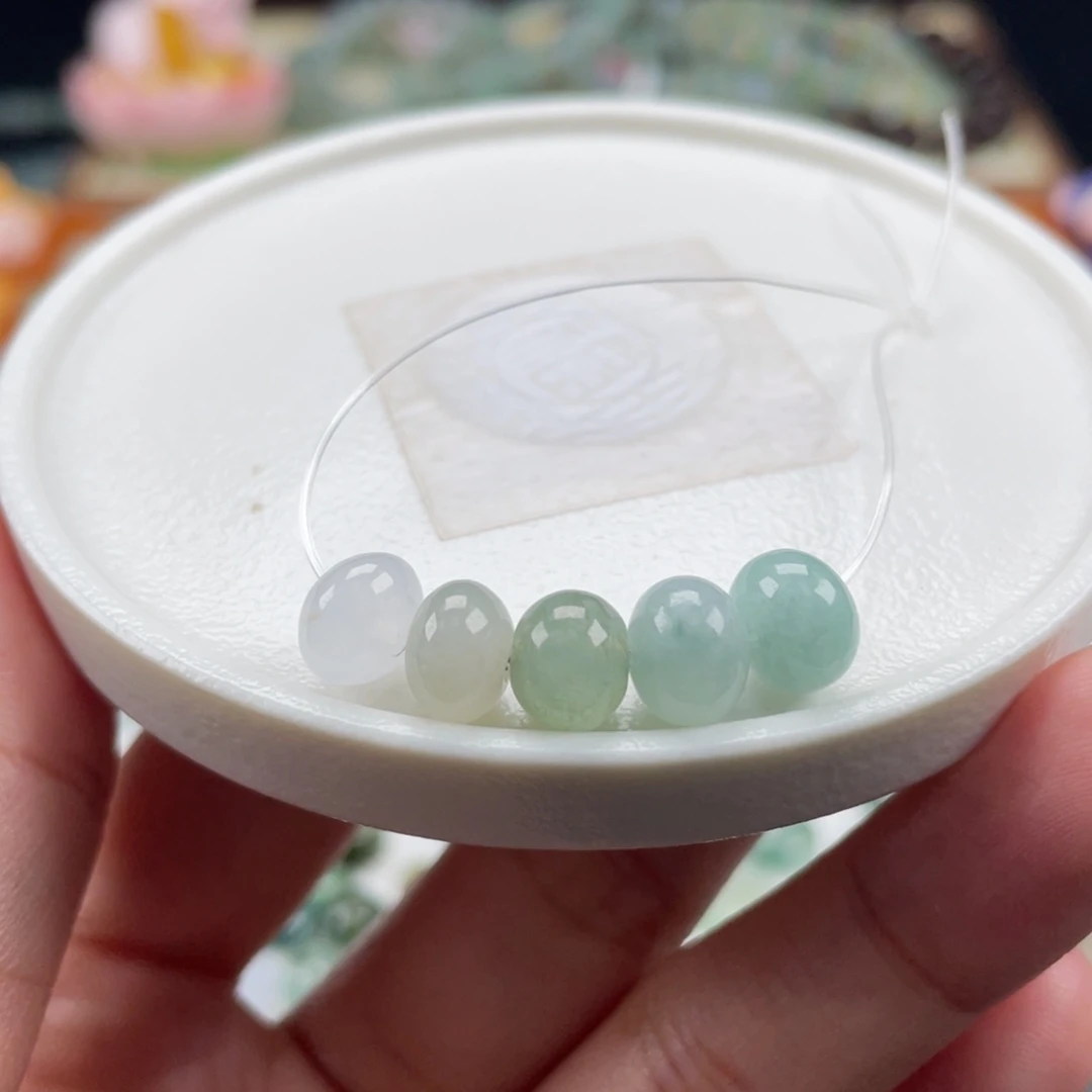 翡翠散珠天然翡翠a货8