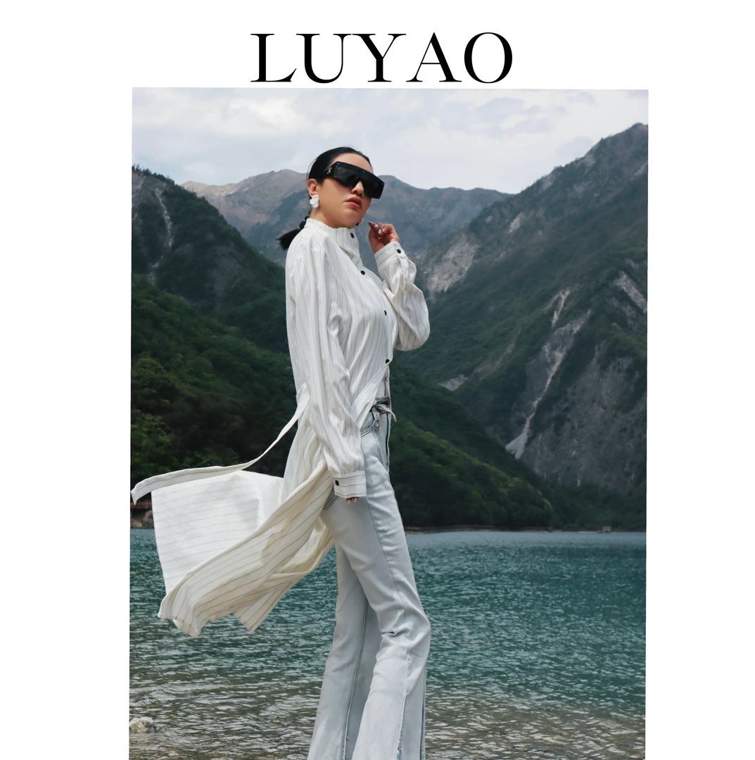 【LUYAO.录垚原创】“摇篮曲”简约衬衫裙