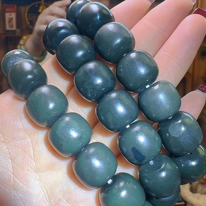 和田玉手串未镶嵌