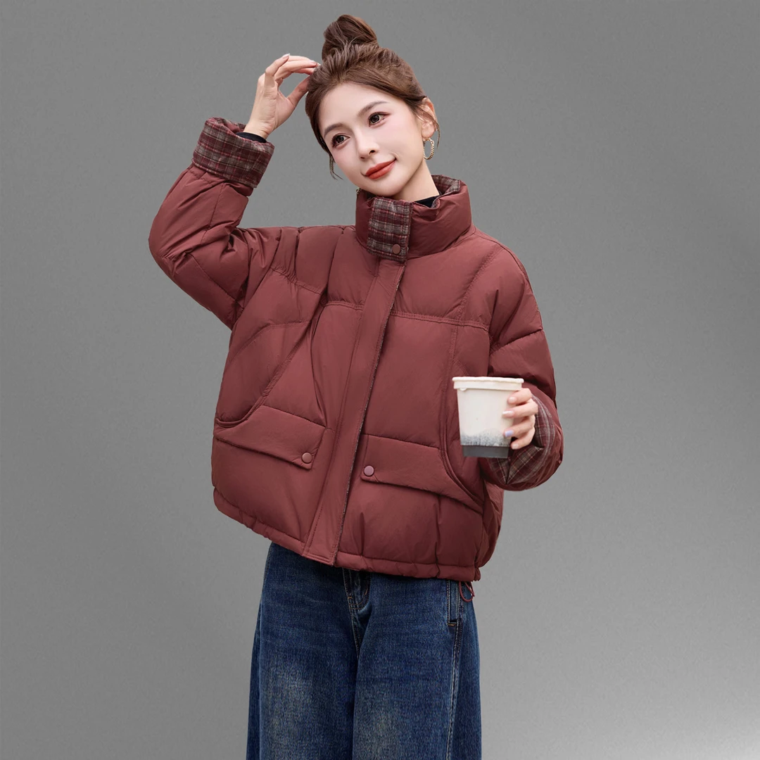 短款羽绒服女款2025新款冬季小个子时尚洋气高端气质爆款加厚外套