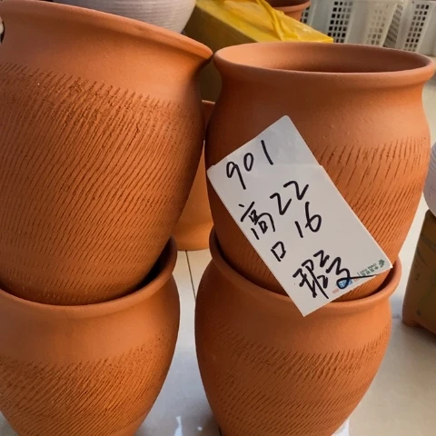 红陶粗陶花盆901