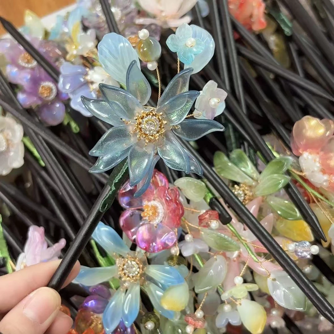 【菲弋原创】古风手工簪棍钗盲盒许愿直播间代拆