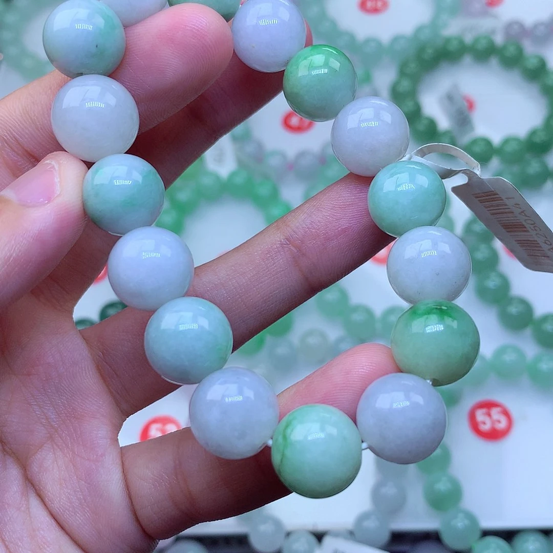 翡翠未镶嵌毛衣链