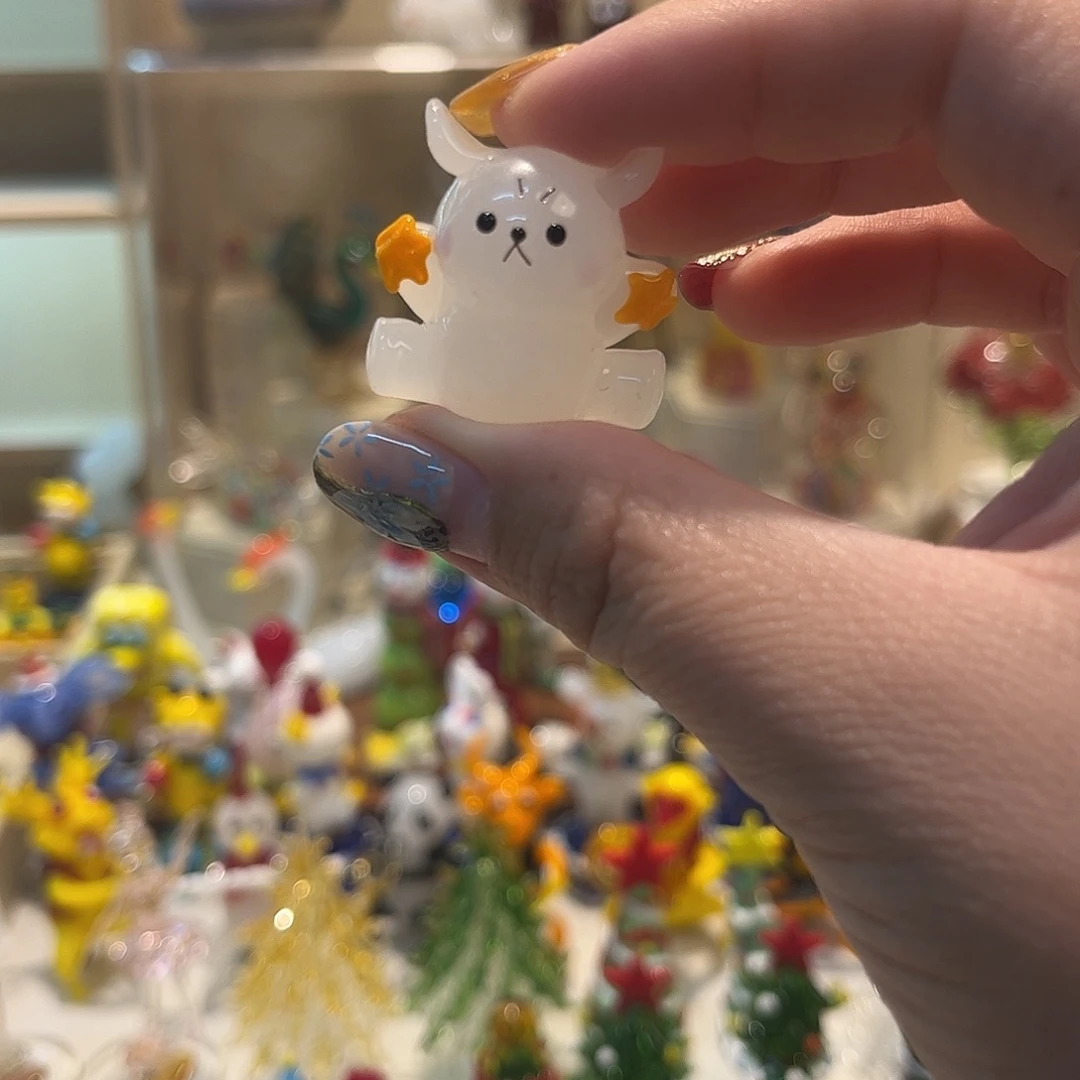 琉璃手工艺品小狗