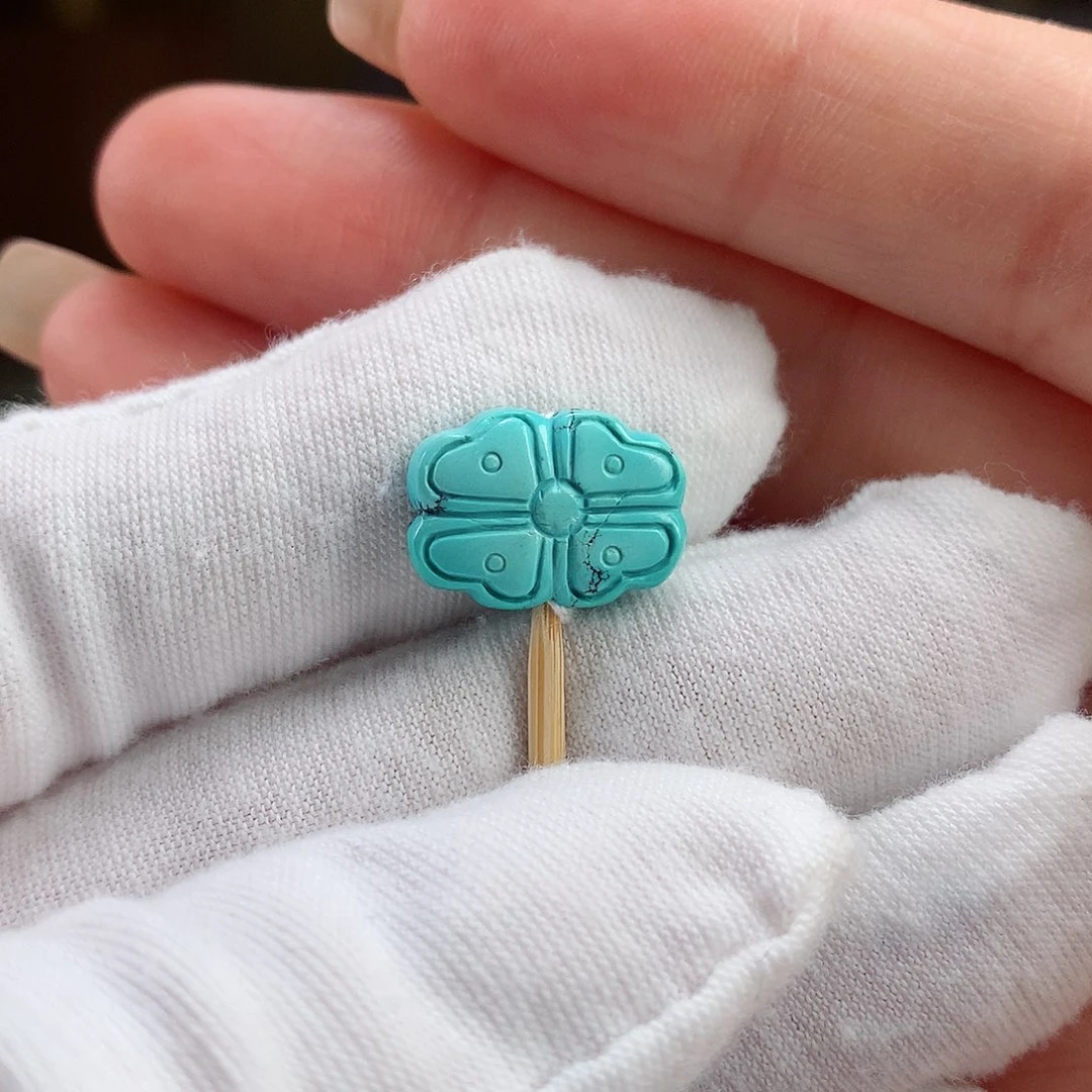 绿松石未镶嵌项链