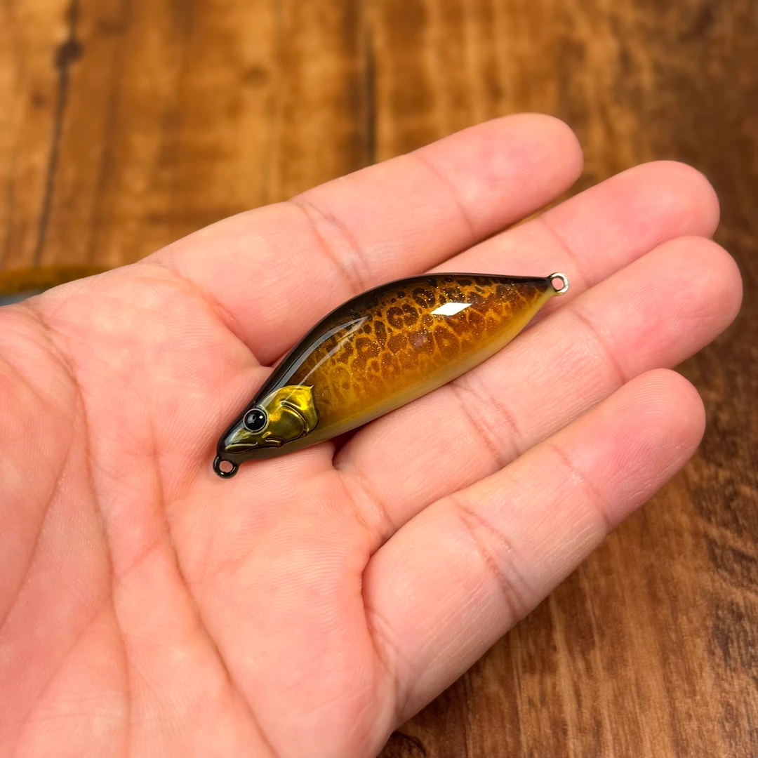 特惠斑鳜送项链可佩戴收藏斑鳜手工路亚饵沉水铅笔