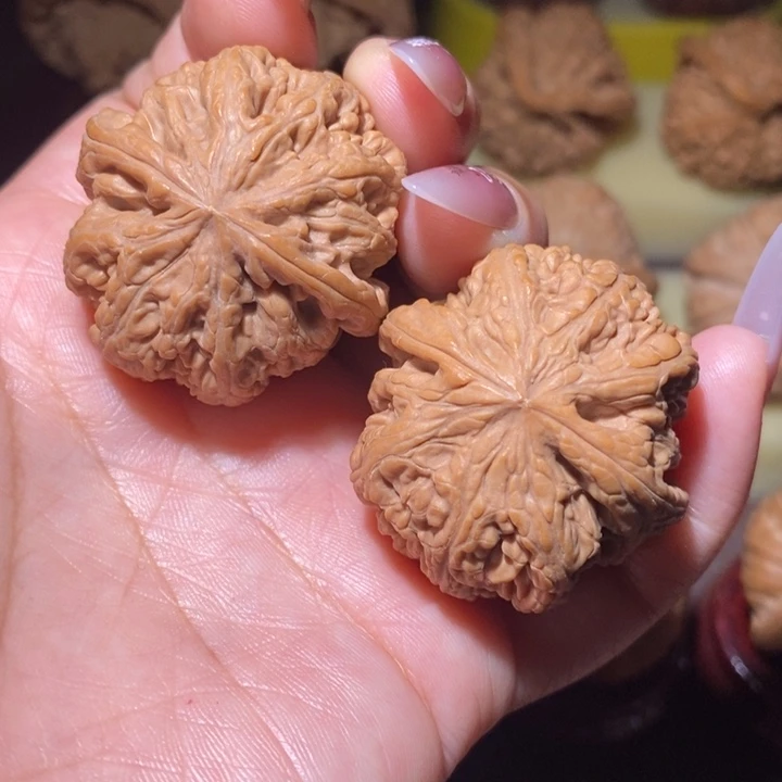 吊坠文玩核桃全品个性小对歪小粗筋36/37/33.5