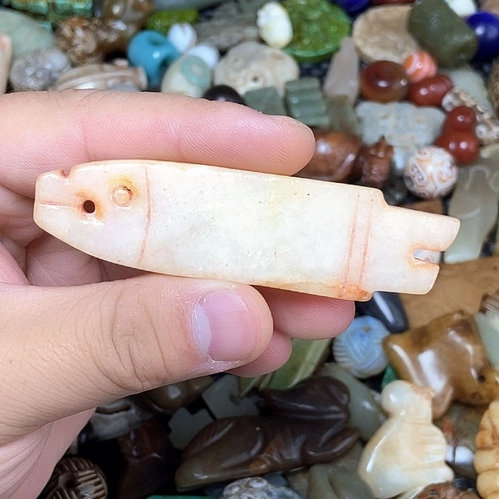 和田玉未镶嵌颈饰33