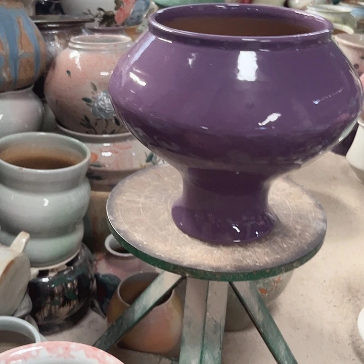 瓷片口16高23瑕景德镇陶瓷学院