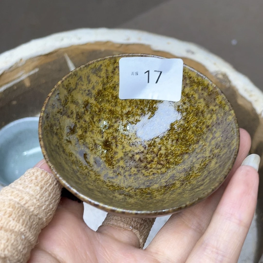 子***子茶盏17 福临号建盏柴烧薄胎