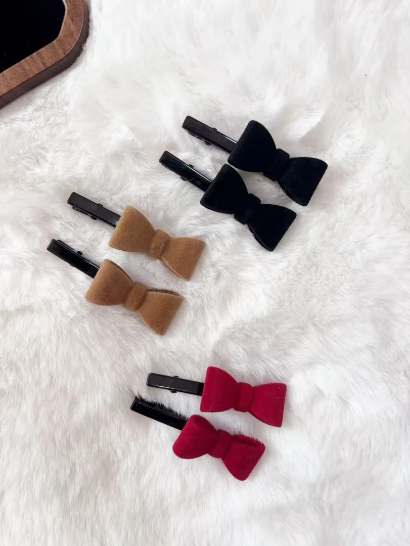 时尚蝴蝶结对夹A62