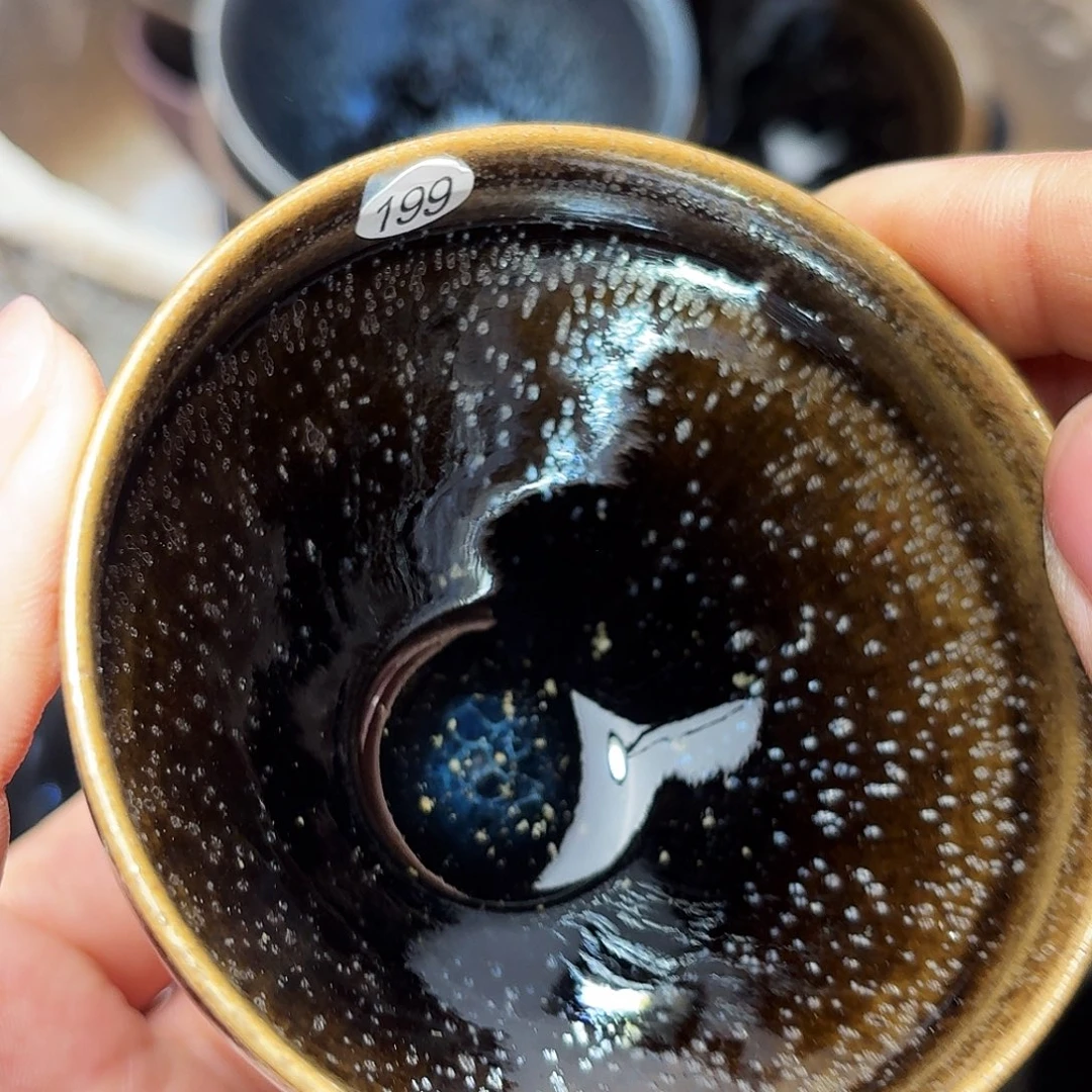 茶盏义兴龙窑建盏199微瑕