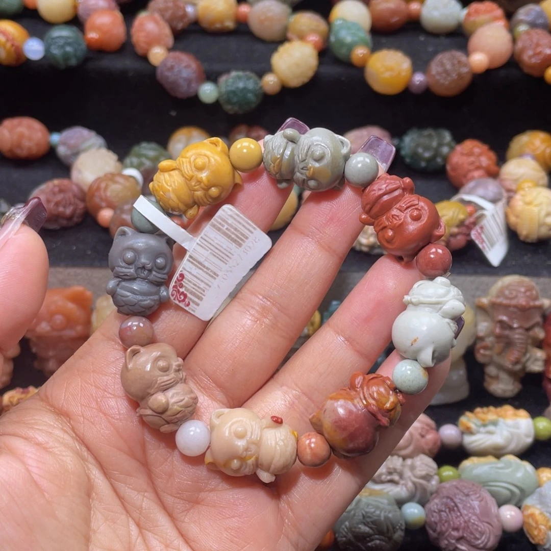 石英质玉手链未镶嵌