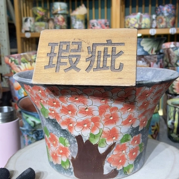 红陶景德镇艺术手绘作品